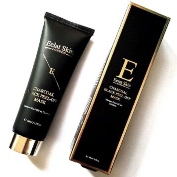 ECLAT SKIN LONDON Charcoal Black Peel-Off Mask New In Box Sealed - Picture 1 of 2